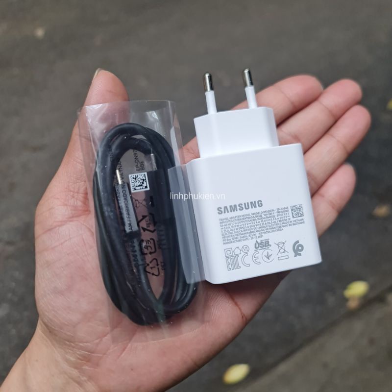 Sạc siêu nhanh 65W Samsung EPTA865 Hàng chính hãng