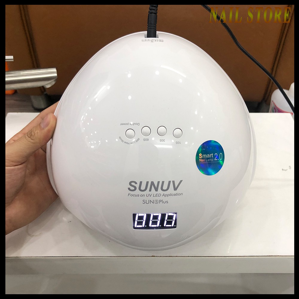 [BH24THANG] Máy Hơ Gel Làm Móng SUN 5 PLUS - SMART 2.0 48W Bản Châu Âu Nguyên Seal CHÍNH HÃNG - Kho sỉ nail mi Tira