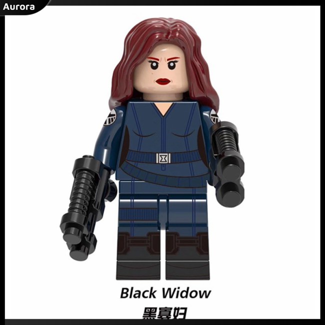 Mô Hình Lego Nhân Vật Siêu Anh Hùng Black Widow Captain Americasr Falcon Taskmaster