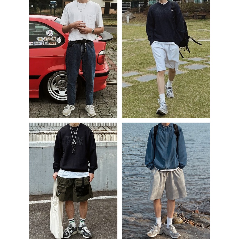 MADEN Giày Thể Thao Chạy Bộ Phối Lưới Thoáng Khí Thời Trang Mùa Hè Phong Cách retro Dành Cho Nam 2022