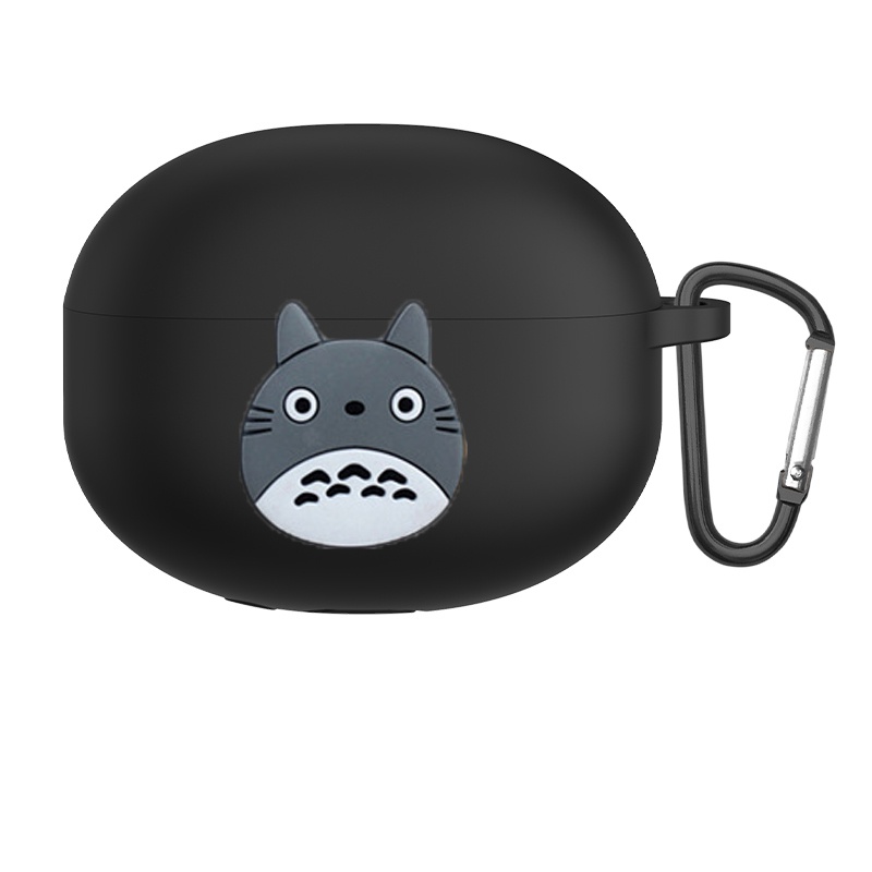 Vỏ Bảo Vệ Hộp Sạc Tai Nghe Bluetooth Không Dây Qcy T20 Bằng Silicon Họa Tiết Hoạt Hình Động Vật Vui Nhộn
