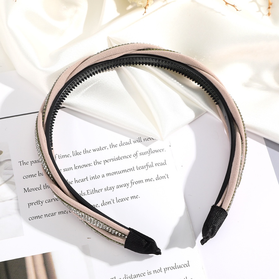 Băng đô cài tóc đính đá thời trang cho nữ