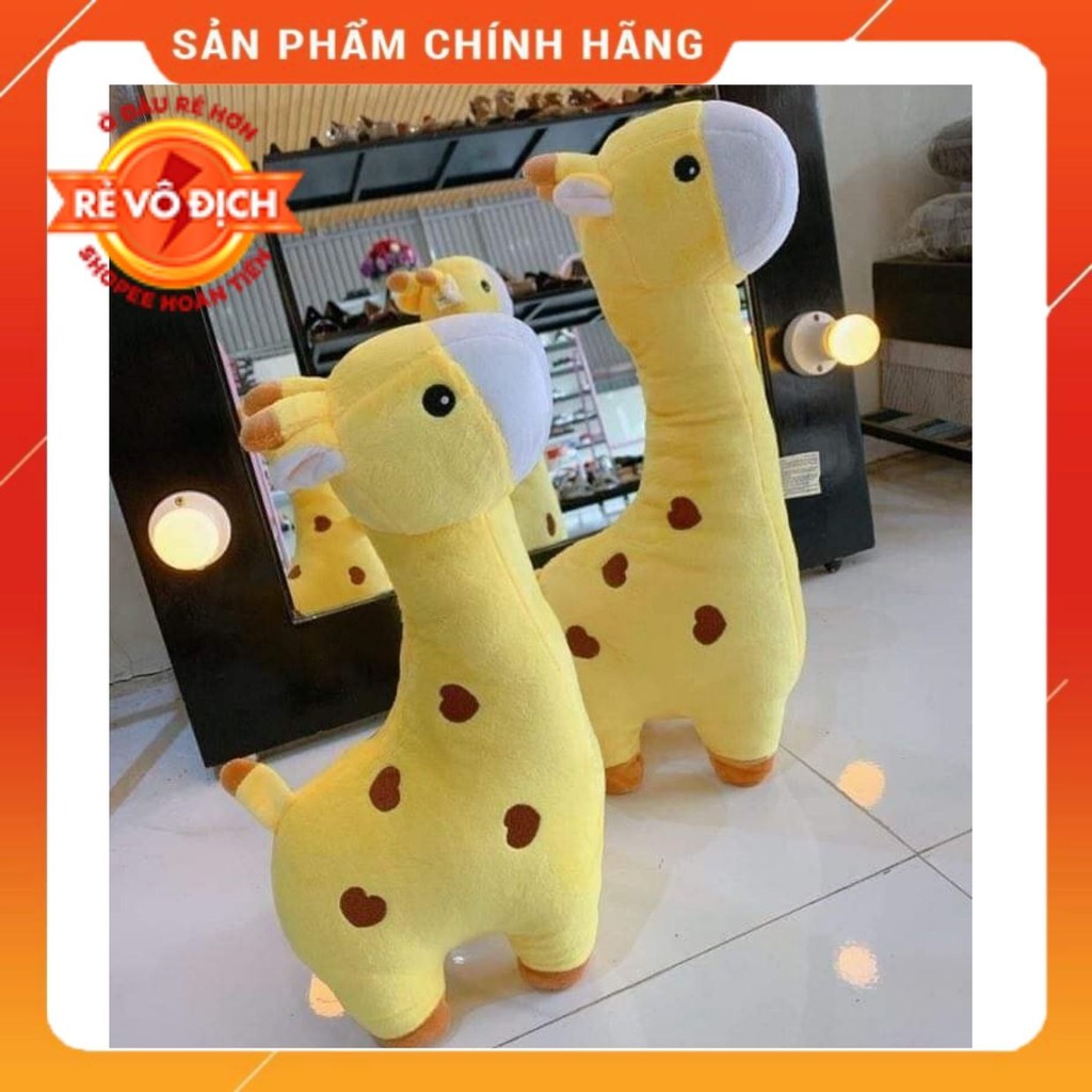 Gấu Bông Hươu Cao Cổ 40cm - Hàng Khuyến Mại Siêu Rẻ Siêu Mềm