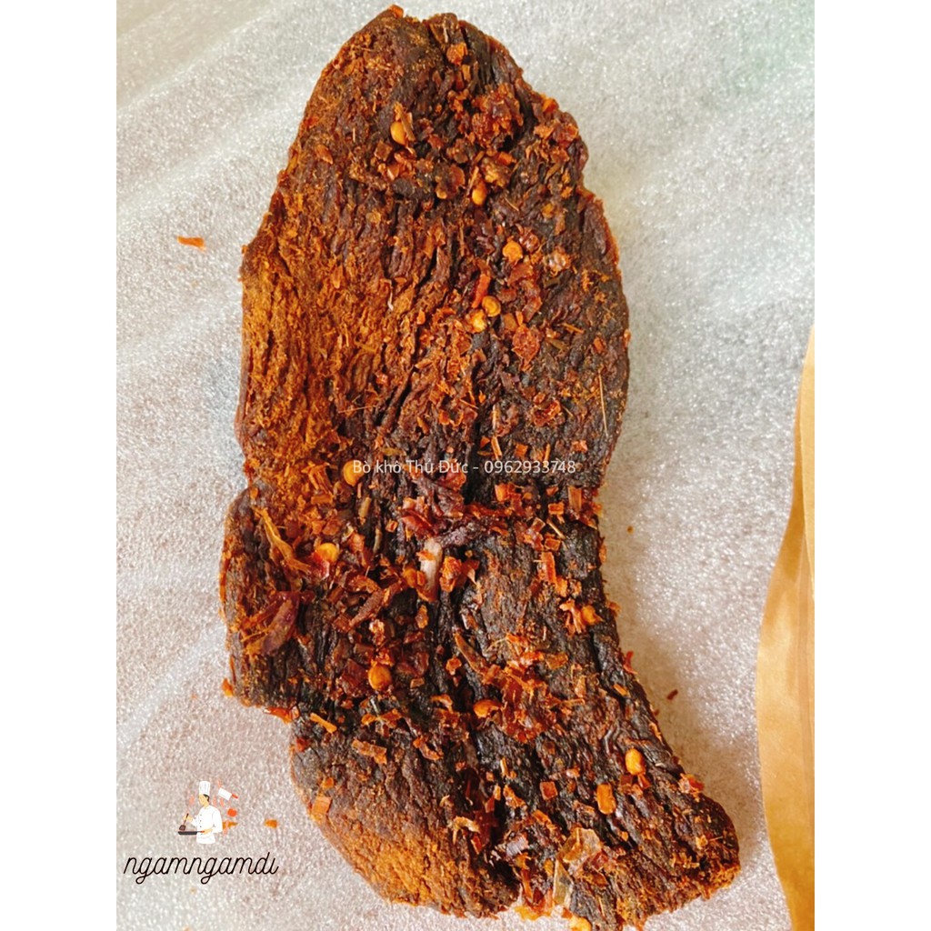 Khô Bò miếng nhà làm ướp Đậm Đà, miếng khô mềm, dai vừa phải. Ngon vị ngamngamdi | BigBuy360 - bigbuy360.vn