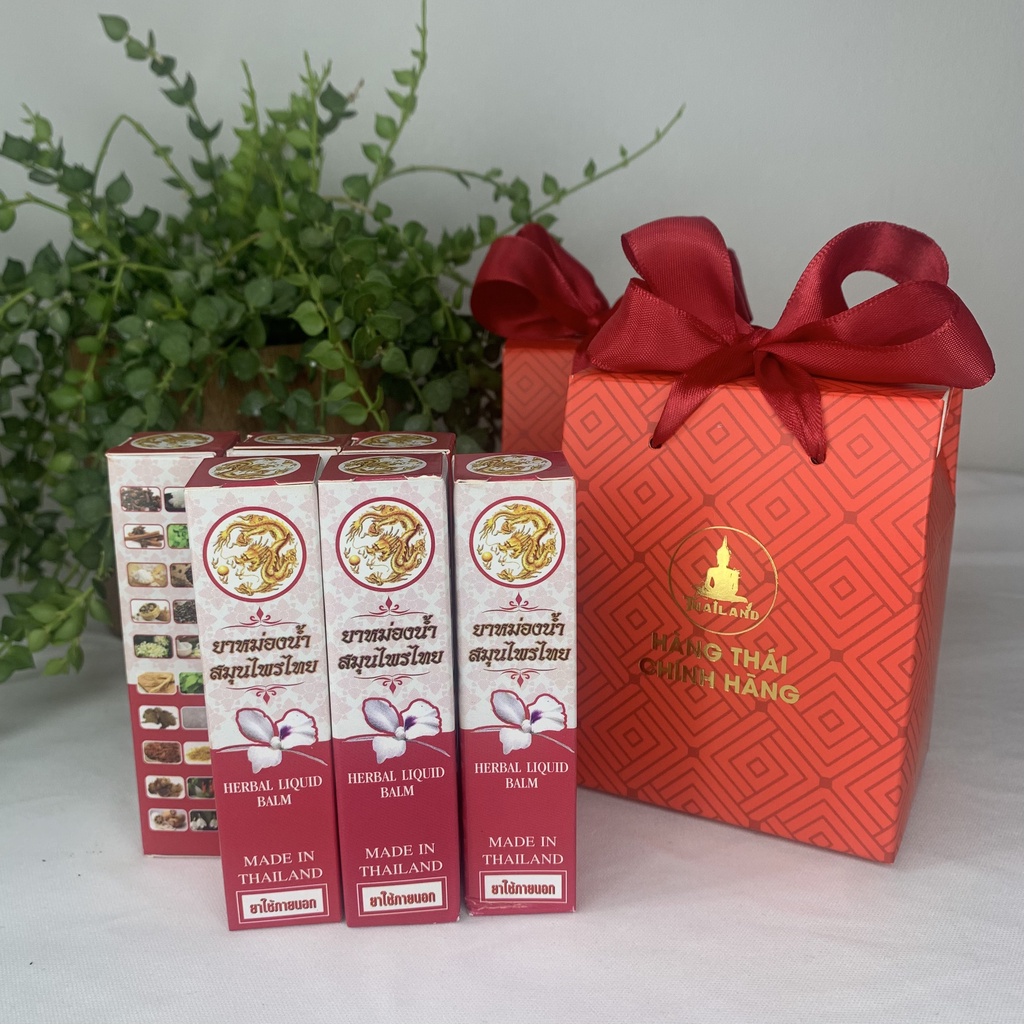 Combo Quà tết Dầu thảo dược Thái Lan 6 chai