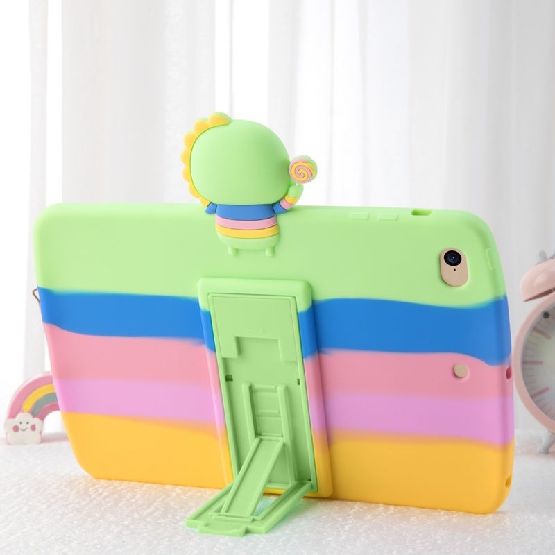 Ốp Máy Tính Bảng Họa Tiết Khủng Long Nhiều Màu Dễ Thương Cho iPad 2 / 3 / 4 / Mini / Air / Pro