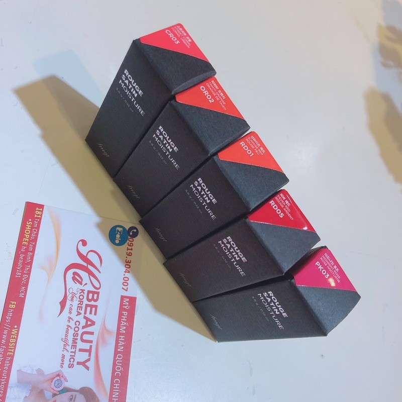 [THE FACE SHOP_Auth] Son thỏi fmgt Rouge satin moisture TFSN20 | BigBuy360 - bigbuy360.vn