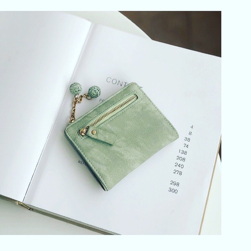 Ví nhỏ xinh dây lắc da giả lộn