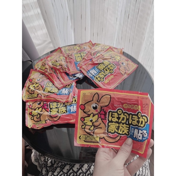 Miếng dán giữ nhiệt cute mimee set 5-10 miếng
