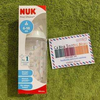 BÌNH SỮA NUK CỔ RỘNG NỘI ĐỊA ĐỨC 300ML