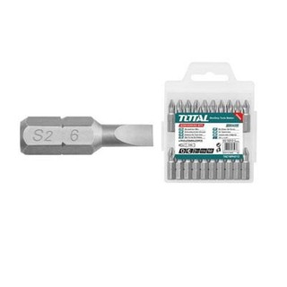 Bộ mũi vít dẹp Total TAC16SL423
