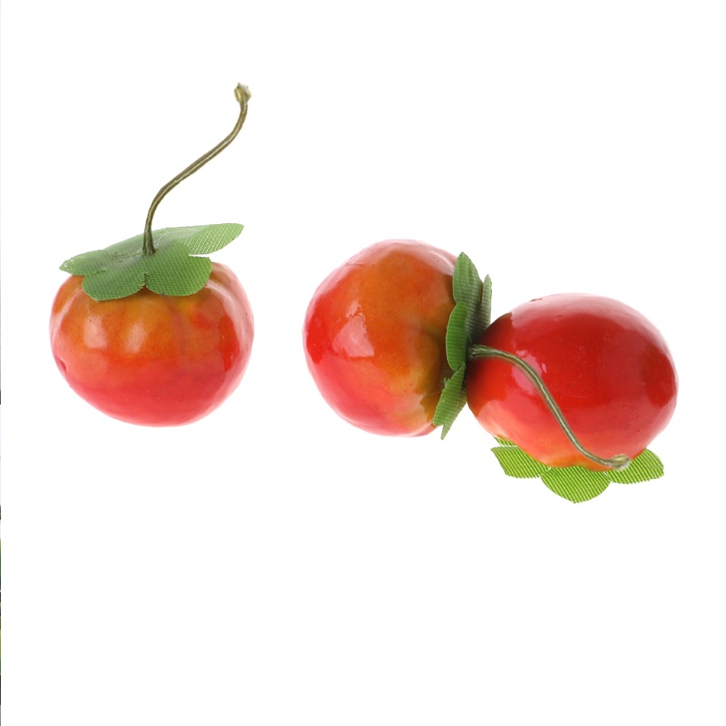 20 Quả Cà Chua Giả Bằng Nhựa Để Trang Trí