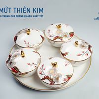 Bộ khay mứt Thiên Kim Minh Long
