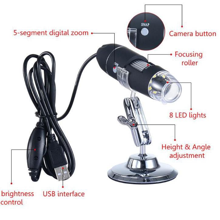 Kính Hiển Vi Điện Tử USB 1600X | BigBuy360 - bigbuy360.vn