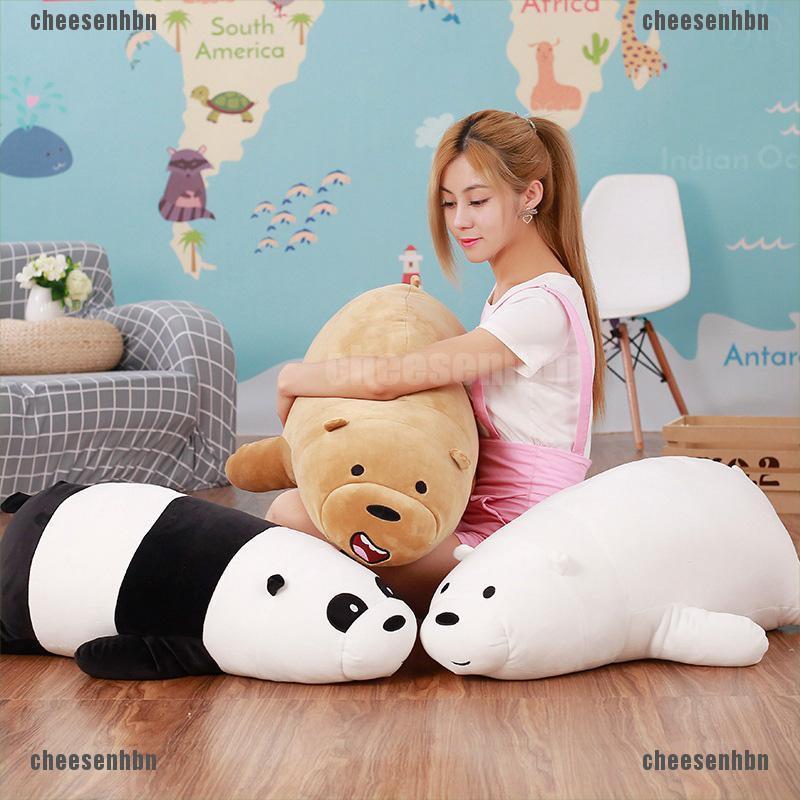 WE BARE BEAR LYING Gấu Trúc Nhồi Bông Kích Thước 20 Inch