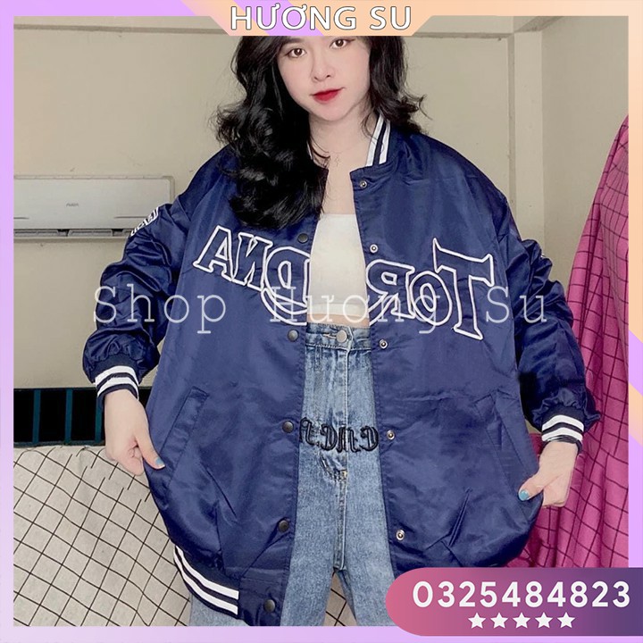 Bomber viền tay in rot Hương Su - PVN2383