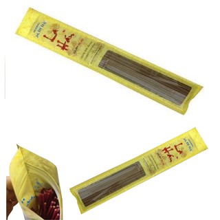 Hương thơm La Hán 38, (1túi 30 nén), miệng túi có nẹp đóng mở, Hương thơm thảo dược của Rễ cây cỏ Bài, đậu tàn, tàn cong