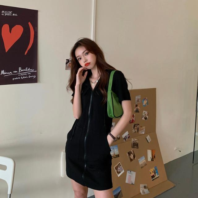 Đầm ngắn thời trang mùa hè hàn quốc dành cho nữ