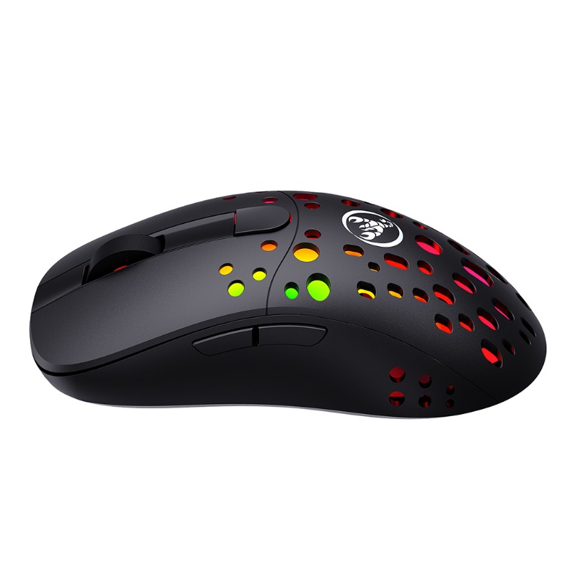 【PC】 Premium and Portable RGB Gaming Mouse Wired / Wireless Computer Parts Electronic Game Mice 6 Buttons Programmable Driver