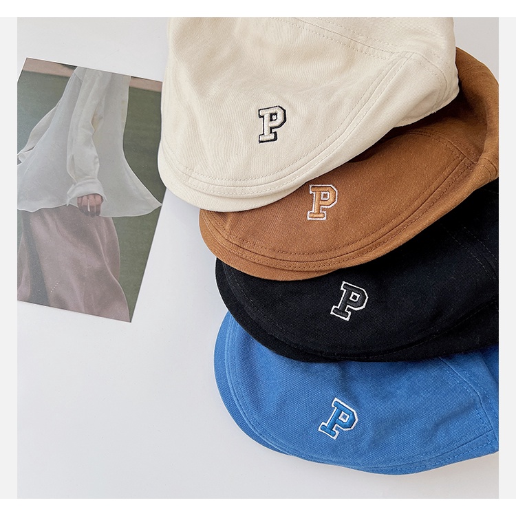 Mũ Họa Sĩ Thời Trang Mùa Thu In Chữ Phong Cách Hàn Quốc Dễ Phối Đồ