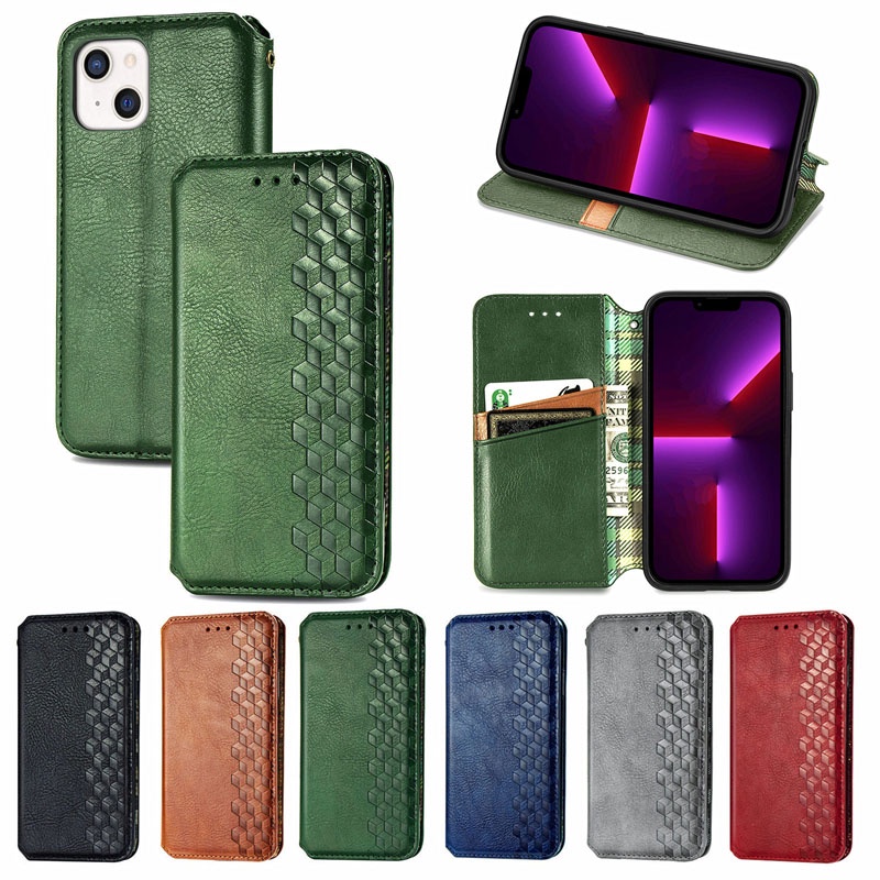 Ốp Ví Cho iPhone 17 17e 16 15 Pro Max Plus 16e Air Emboss Case Flip Leather Phone Case Card Slots Ho