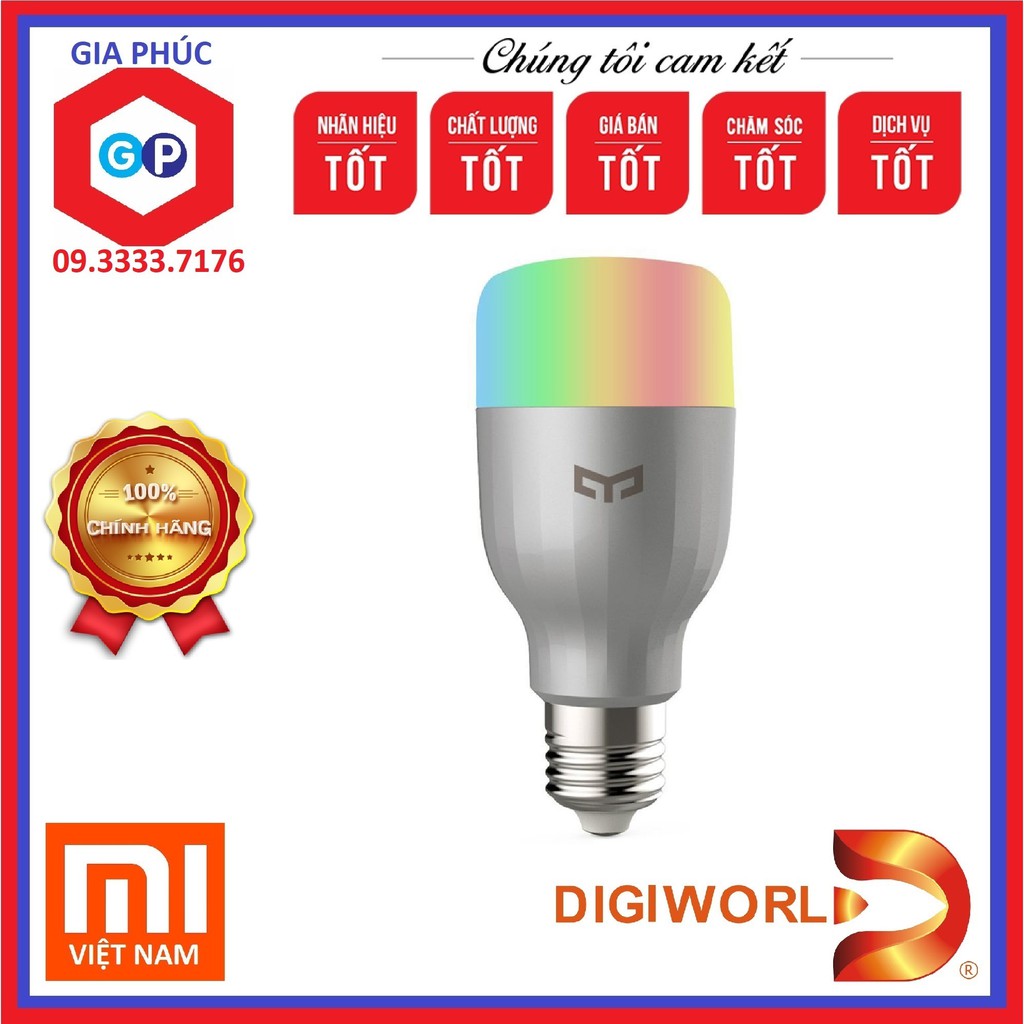 Đèn thông minh Yeelight wifi Smarthome - Digiworld phân phối