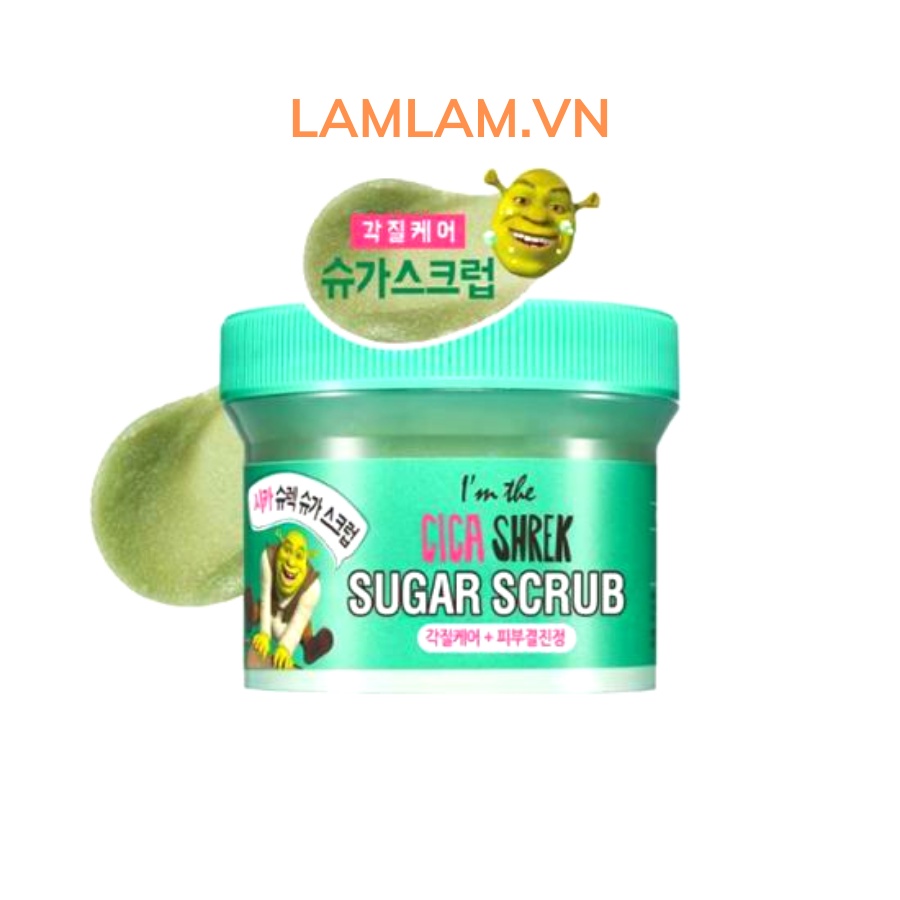 Tẩy da chết CICA shrek Sugar Scrub 120g