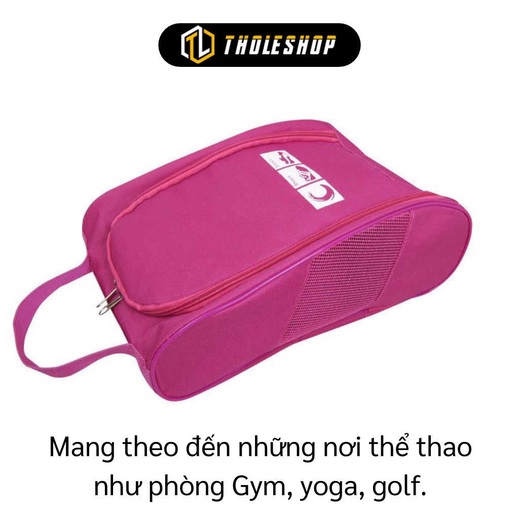 Túi Đựng Giày - Túi Thể Thao Đựng Giày Du Lịch Có Lỗ Thoáng Khí Chống Ẩm Mốc, Chống Mùi 3997