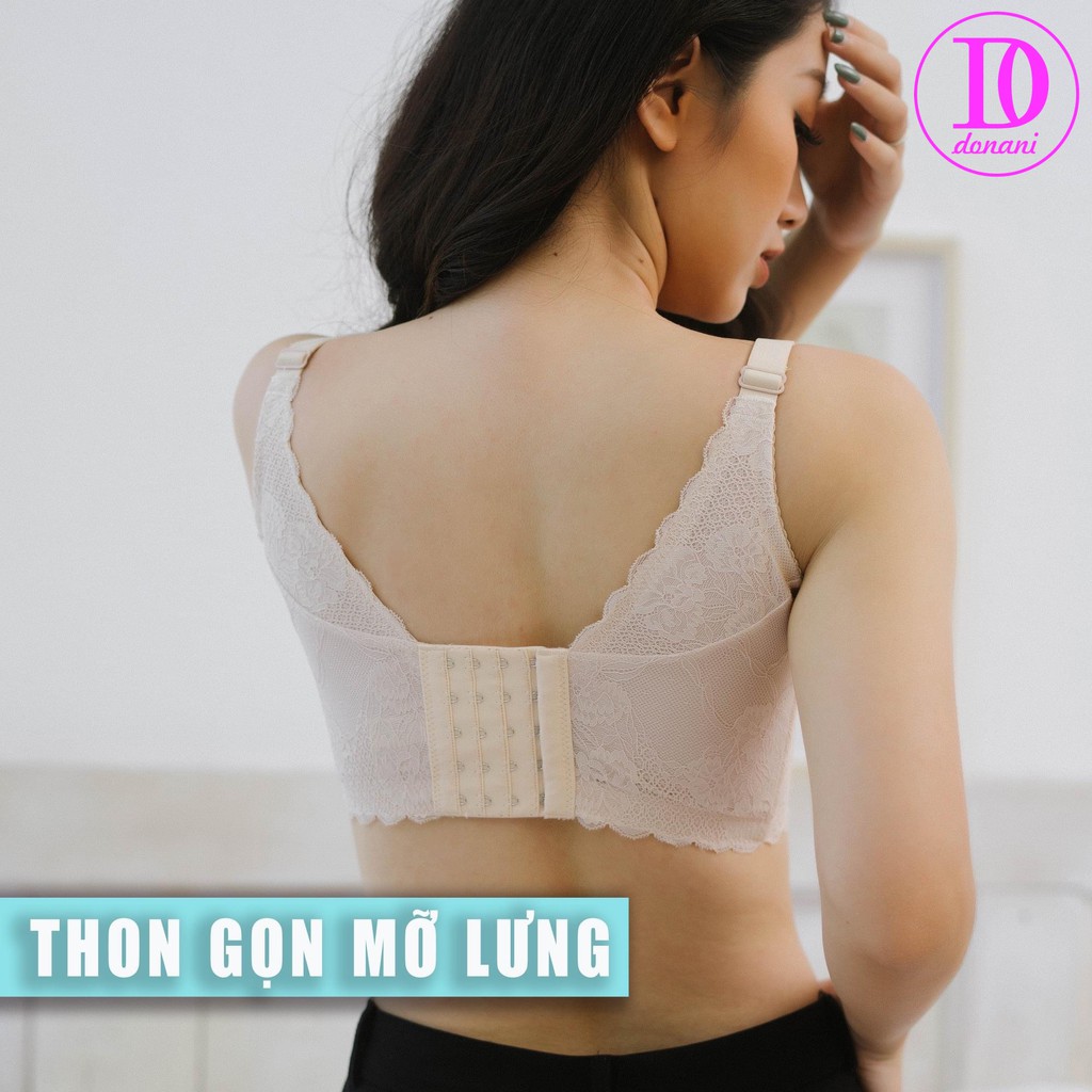 Áo lót Bra corset - Áo Ngực Định Hình Bản To Chống Hằn Nâng Ngực,Không Gọng,Giảm Mỡ Lưng Mơ Nách, Hàng Cao Cấp