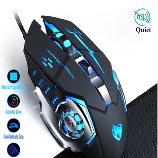 Chuột Mouse T-WOLF V6 LED USB Gaming