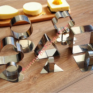 Khuôn ring mousse mini kèm nắp nhấn