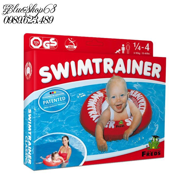 Phao bơi swimtrainer cho bé từ 3 tháng - 8 tuổi