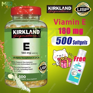 Viên Uống Bổ Sung Vitamin E Kirkland Signature 180mg 400 IU 500 Viên – vitamin e, vitamin e mỹ, vitamin e kirkland