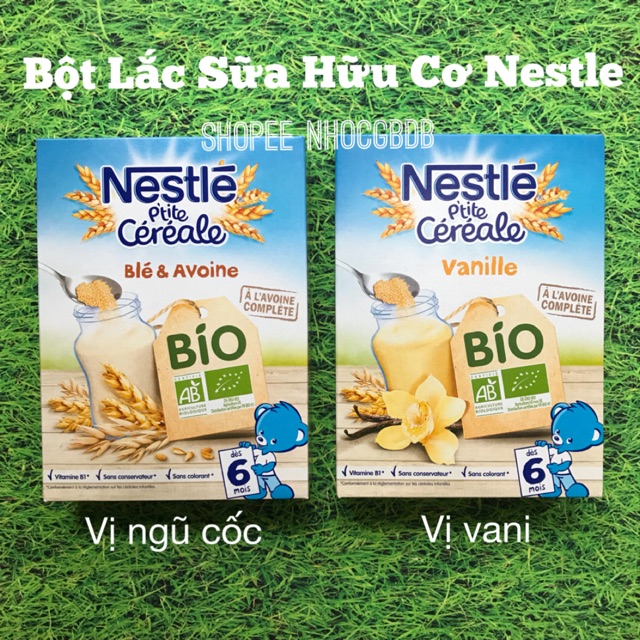 Bột lắc sữa Nestle 400gr cho bé - Pháp