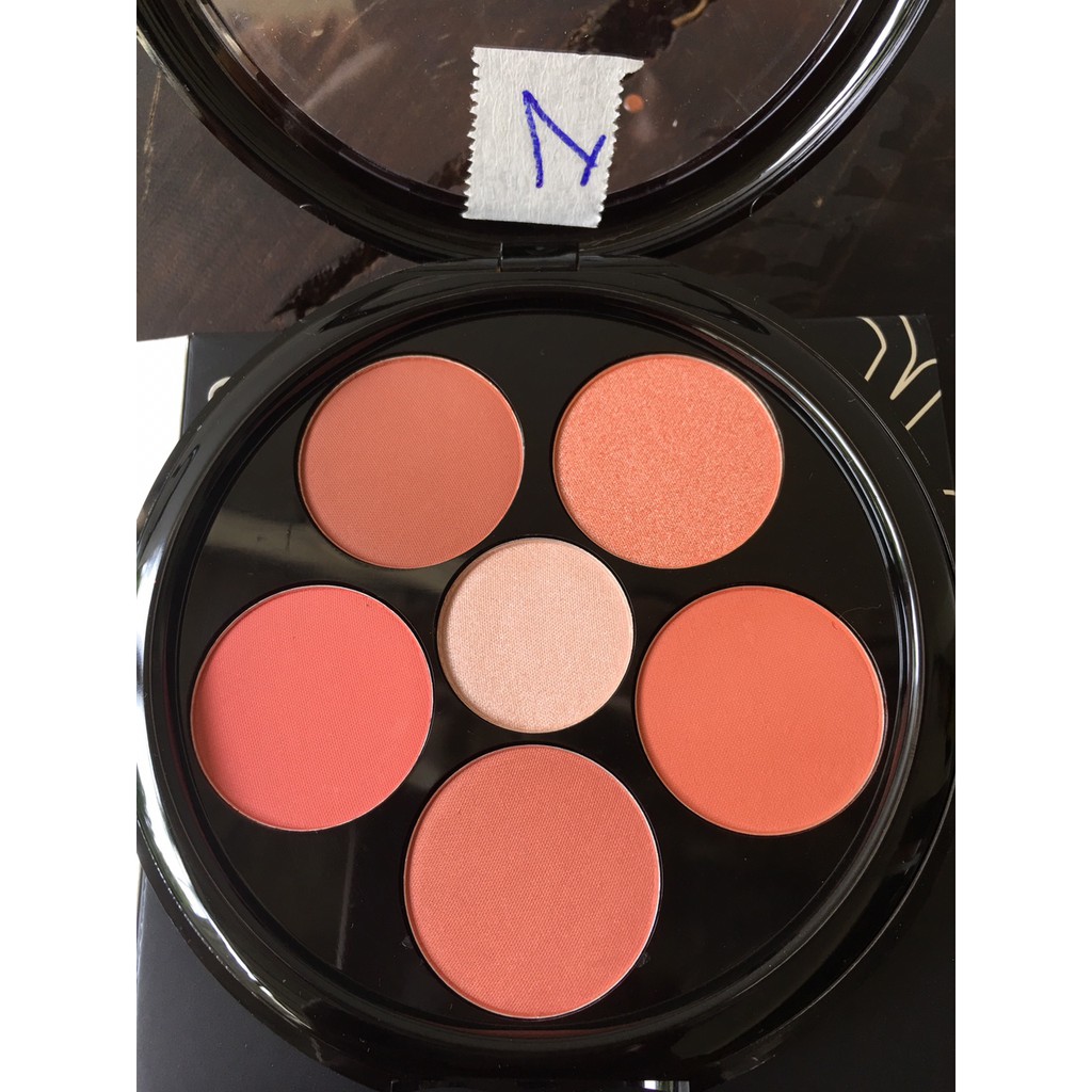 Phấn Má Hồng 6 ô ODBO Floral Beauty Blusher & Contour