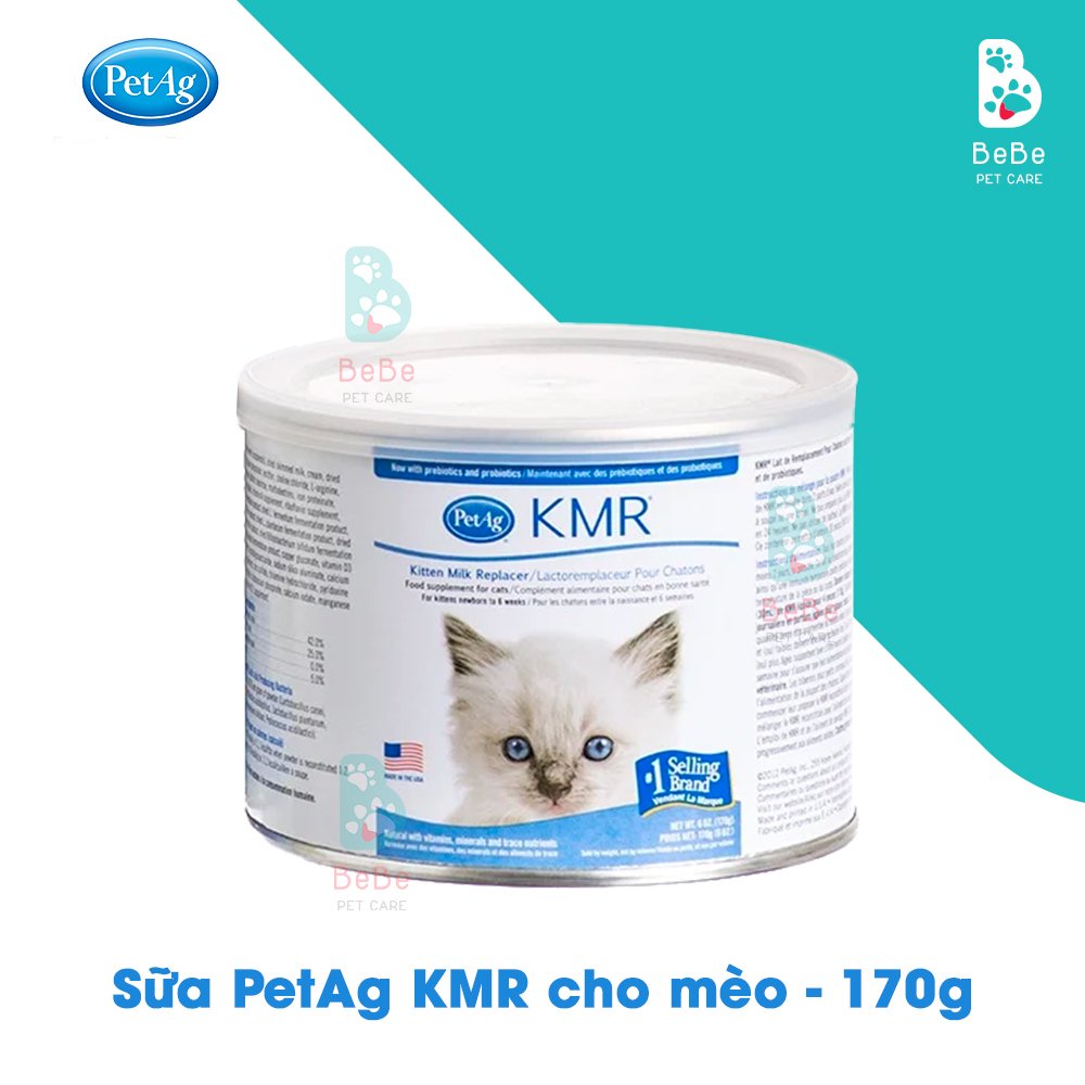 KMR Pet Ag USA - Sữa Bột &amp; Sữa Nước Cao Cấp Cho Mèo - Nhập Khẩu Chính Hãng