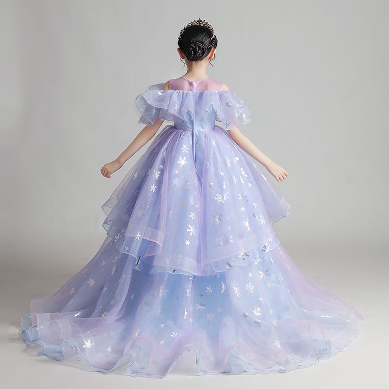 Đầm Công Chúa Vải Gạc Phồng Phong Cách Mới 2022 Cho Bé Gái