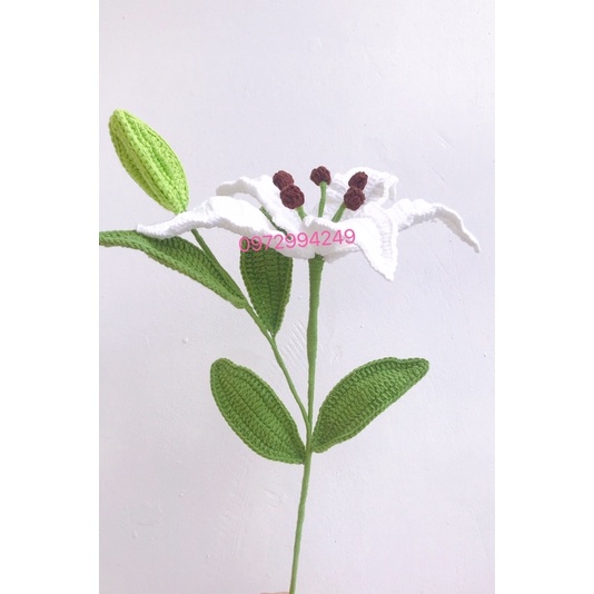 Bó hoa len handmade-P8