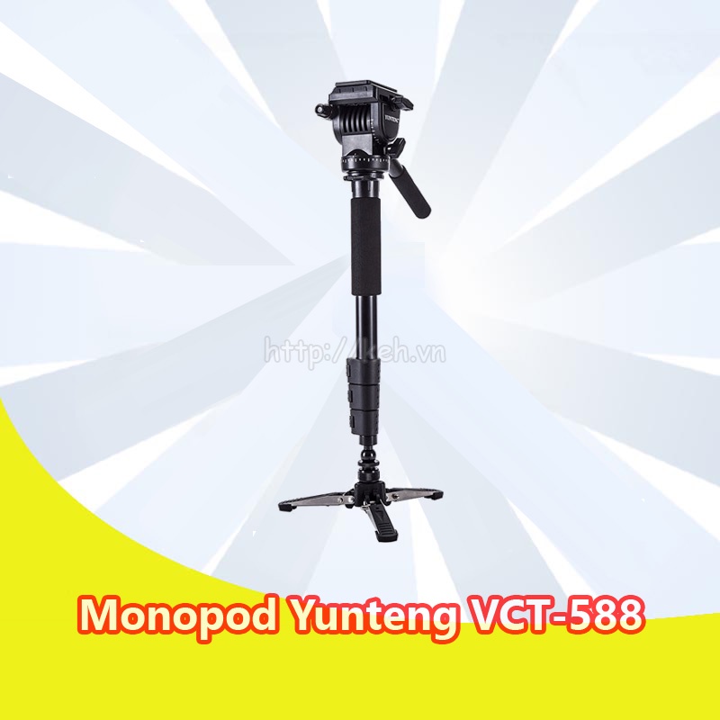 [Mã 253ELSALE hoàn 7% đơn 300K] Chân máy ảnh Yunteng Monopod VCT-588 cho DSLR Camera