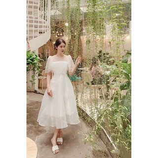 Đầm công chúa trắng