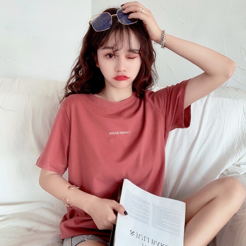 [Thanh Lý-Hàng Nhập] Phom Rộng- Áo Thun Cotton Quảng Châu #QC03