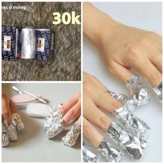 Cuộn giấy bạc ủ móng