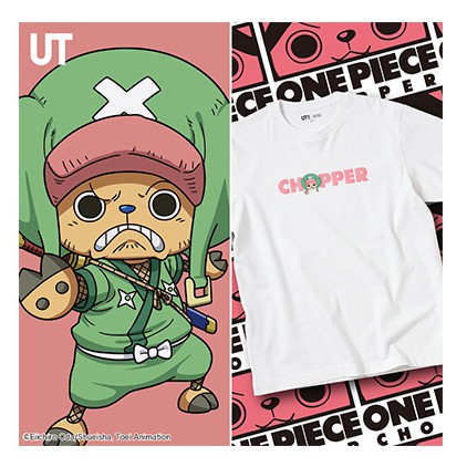 UNIQLO Hàng Có Sẵn Áo nam Nữ In Hình Anime One Piece 440673