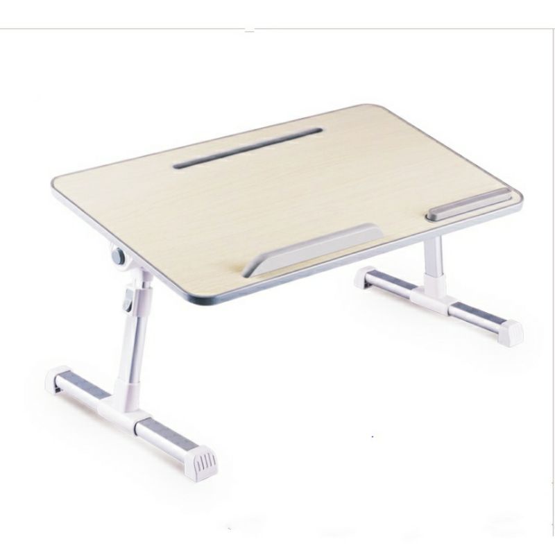 Bàn học laptop , đọc sách gấp gọn 180 độ A6 có khe cắm IPAD