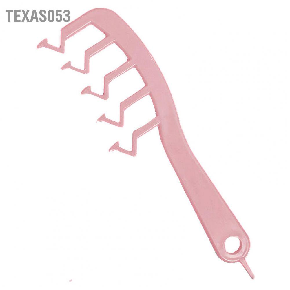 [Hàng mới về] Lược răng thưa hình chữ Z chải tóc tạo kiểu thời trang chuyên nghiệp