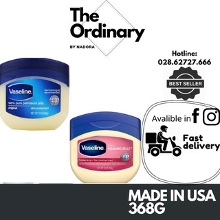 [Trẻ Em + Người Lớn] Sáp Dưỡng Ẩm VASELINE Healing Jelly (368g)