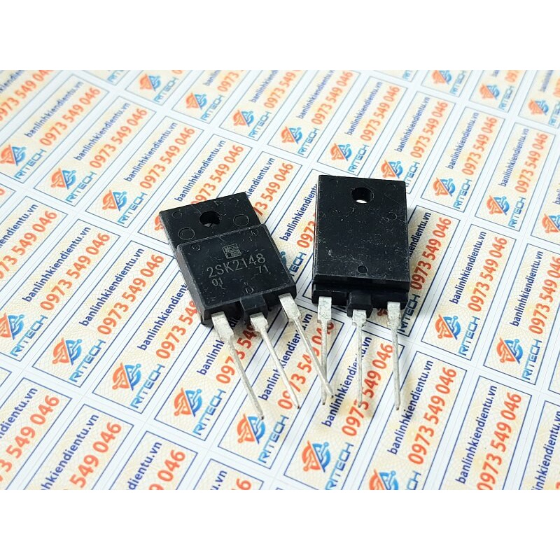 [Combo 2 chiếc] 2SK2148 K2148 2148 Mosfet kênh N 12A 600V