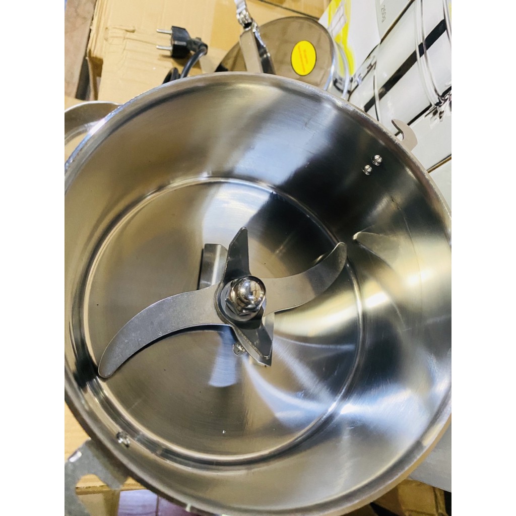 Máy xay mịn bột khô Công Nghiệp 200-500-1000gr, máy nghiền bột khô Xay được tất cả loại hạt