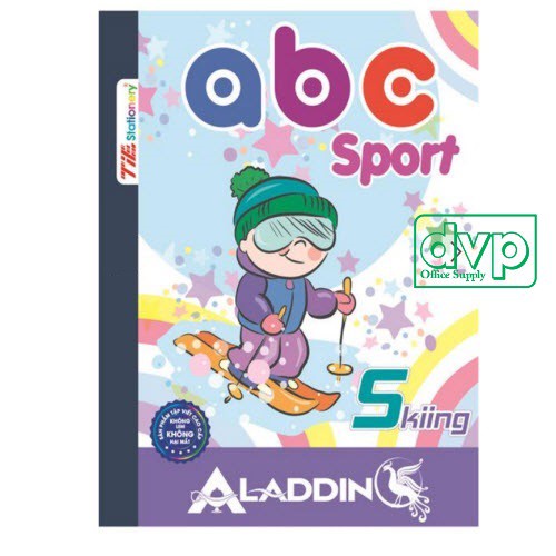Combo 10 Tập Tie ABC 96 trang, 4 ô ly, 5 ô ly, định lượng:80gsm, khổ 205x155cm - KhuBa Shop