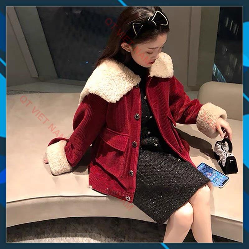 (ảnh thật)áo nhung cao cấp thật ấm áp mùa đông dành cho các tiểu thư đi dạ hội sang chảnh QTVN